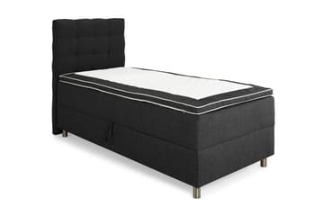 Montana Komplett Sengpakke med Oppbevaring 90x200 cm - Mørkegrå - Møbler - Senger - Enkeltsenger