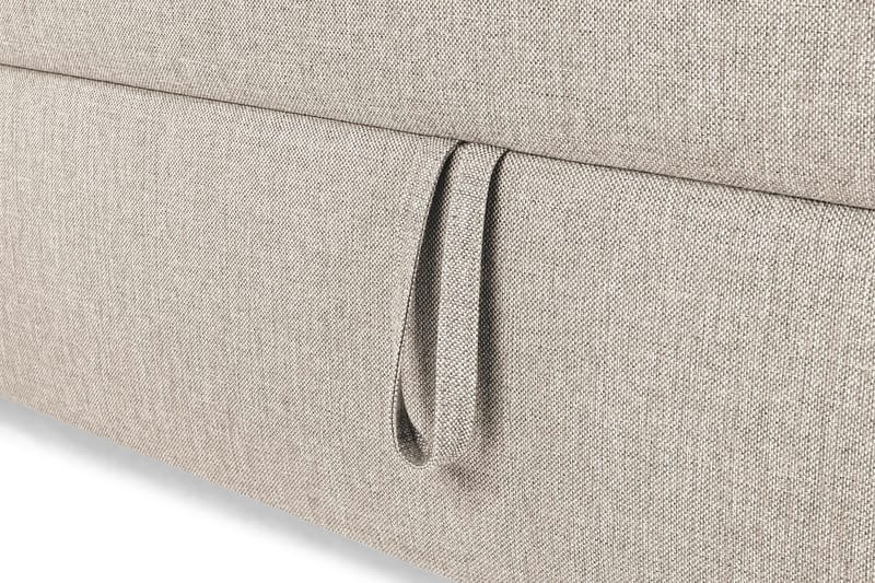 Montana Seng med Oppbevaring 120x200 cm - Beige - Møbler - Senger - Seng med oppbevaring