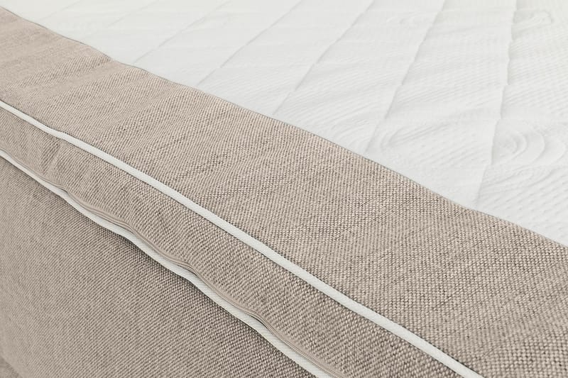Montana Seng med Oppbevaring 120x200 cm - Beige - Møbler - Senger - Seng med oppbevaring