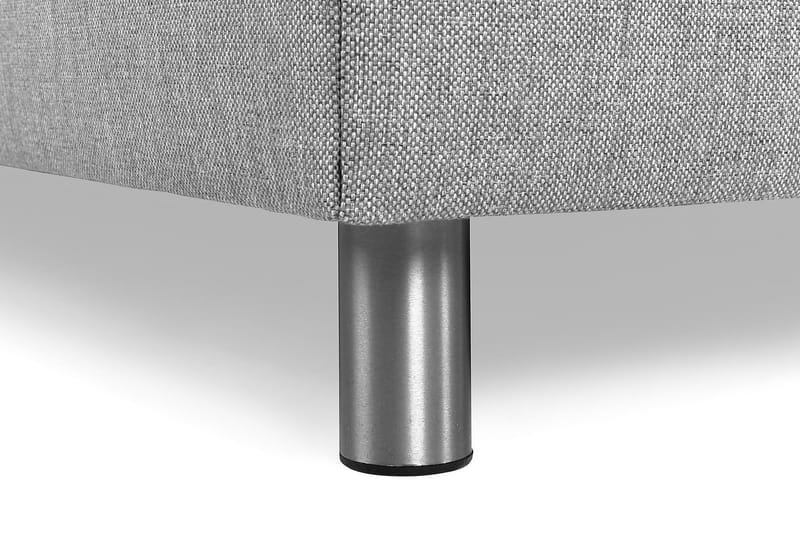 Montana Seng med Oppbevaring 120x200 cm - Grå - Møbler - Senger - Komplett sengepakke