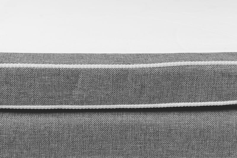 Montana Seng med Oppbevaring 120x200 cm - Grå - Møbler - Senger - Komplett sengepakke