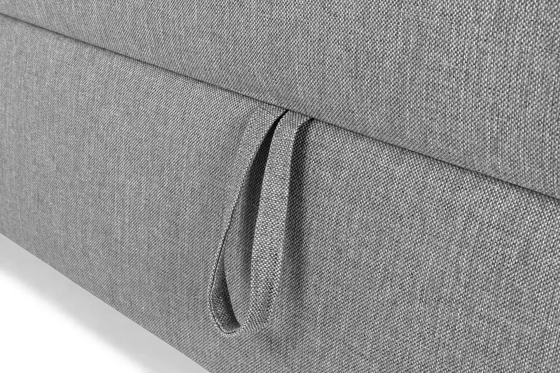 Montana Seng med Oppbevaring 120x200 cm - Grå - Møbler - Senger - Rammeseng