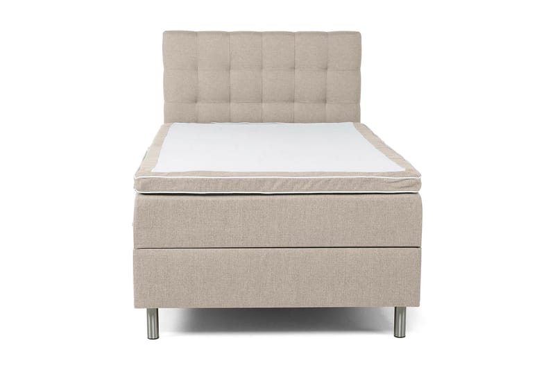 Montana Seng med Oppbevaring 140x200 - Beige - Møbler - Senger - Seng med oppbevaring