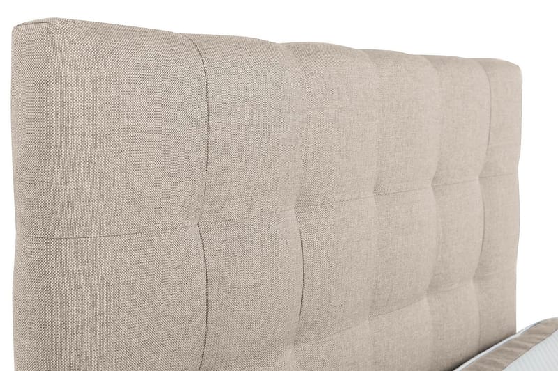 Montana Seng med Oppbevaring 140x200 - Beige - Møbler - Senger - Rammeseng
