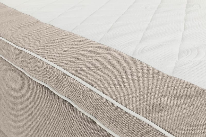 Montana Seng med Oppbevaring 140x200 - Beige - Møbler - Senger - Rammeseng