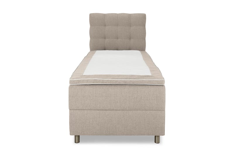 Montana Seng med Oppbevaring 90x200 - Beige - Møbler - Senger - Seng med oppbevaring