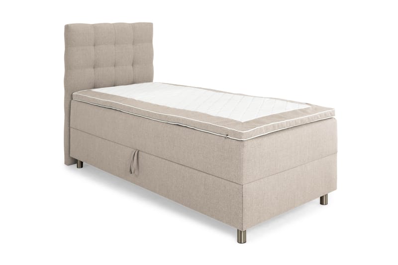 Montana Sengepakke Seng med Oppbevaring 80x200 - Beige - Møbler - Senger - Seng med oppbevaring