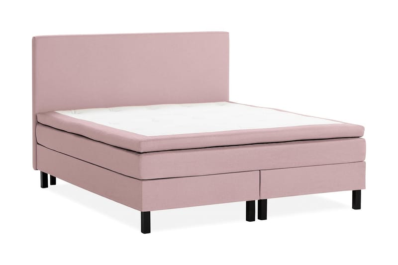 Scarlett Sengepakke 150x200 Lateksmadrass - Glatt gavl Rosa - Møbler - Senger - Komplett sengepakke