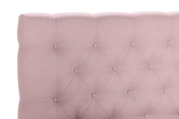 Scarlett Sengepakke 150x200 Skummadrass - Dypheftet gavl Rosa - Møbler - Senger - Komplett sengepakke