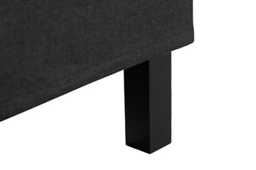 Scarlett Sengepakke 150x200 Skummadrass - Dypheftet gavl Svart - Møbler - Senger - Komplett sengepakke