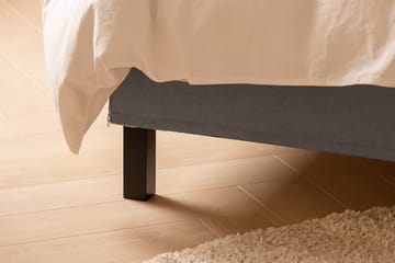 Scarlett Sengepakke 150x200 Skummadrass - Glatt gavl Grå - Møbler - Senger - Komplett sengepakke