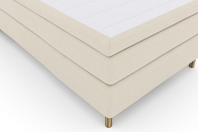 Select No 4 Komplett Sengepakke 120x200 Fast - Beige/Kobberben - Komplett sengepakke - Kontinentalsenger