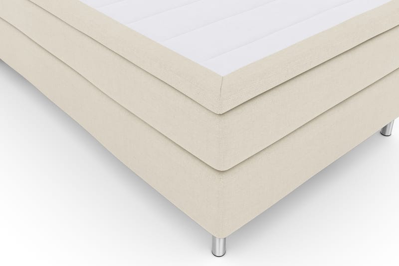 Select No 4 Komplett Sengepakke 120x200 Fast - Beige/Metallben - Komplett sengepakke - Kontinentalsenger