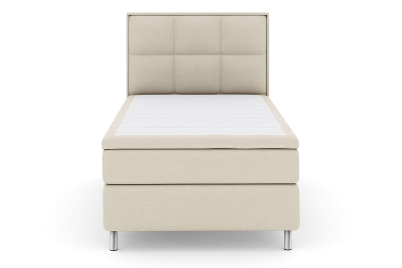 Select No 4 Komplett Sengepakke 120x200 Fast - Beige/Metallben - Møbler - Senger - Komplett sengepakke