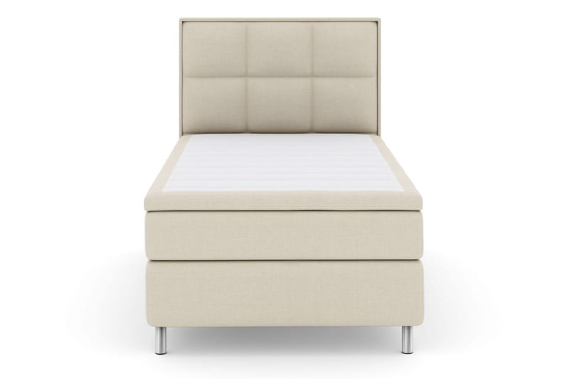 Select No 4 Komplett Sengepakke 120x200 Medium - Beige/Metallben - Møbler - Senger - Kontinentalsenger