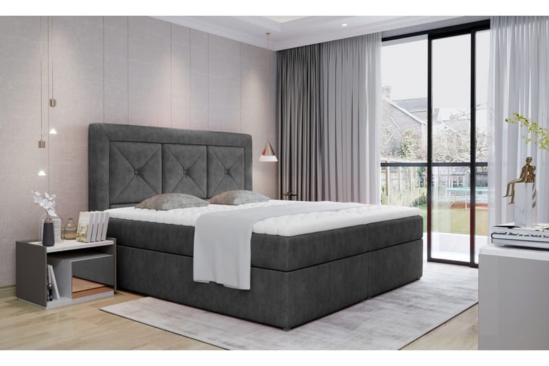 Sidria Sengepakke 140x200 cm, Grå