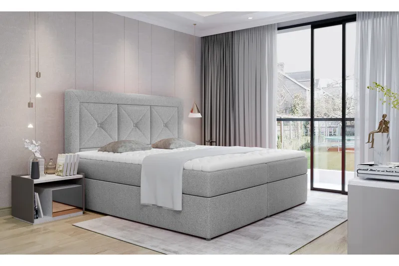 Sidria Sengepakke 140x200 cm, Grå