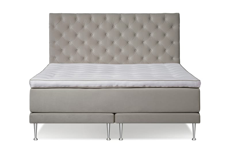 Victoria Komplett Sengepakke 160x200 - Beige - Møbler - Senger - Kontinentalsenger