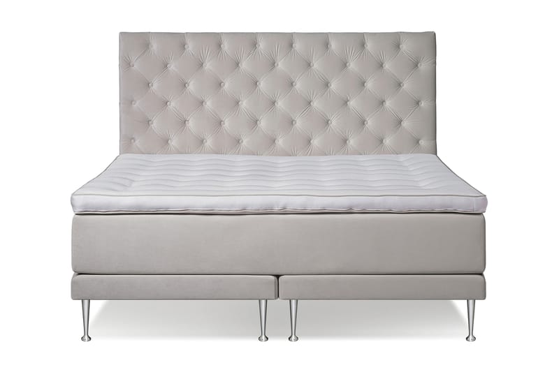 Victoria Komplett Sengepakke 160x200 - Rosa - Møbler - Senger - Kontinentalsenger