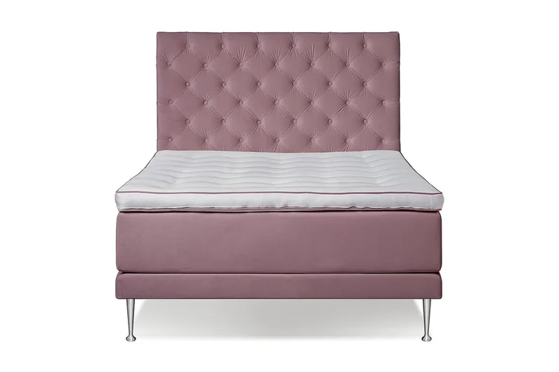 VICTORIA Kontinentalseng 140 - Cerise - Møbler - Senger - Kontinentalsenger