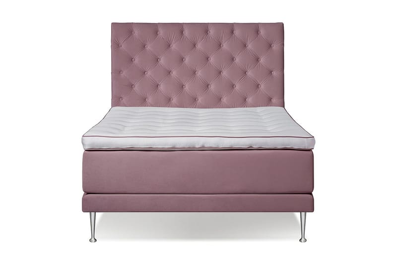 VICTORIA Kontinentalseng 140 - Cerise - Møbler - Senger - Kontinentalsenger