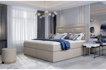 Vivera Sengepakke 180x200 cm - Beige - Møbler - Senger - Komplett sengepakke