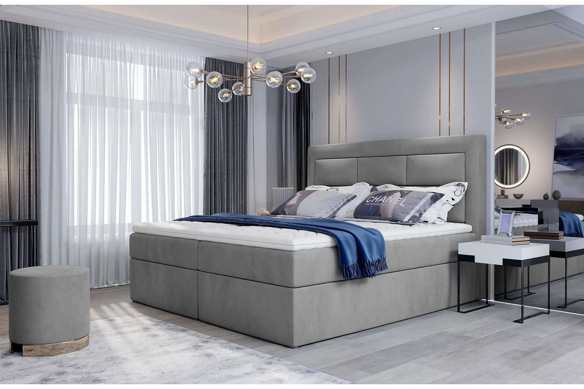 Vivera Sengepakke 180x200 cm - Gul - Møbler - Senger - Komplett sengepakke