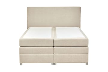 Kontinentalsäng Beliani Minister Beige-Silver, 160x200 cm Beige 160x200 - Møbler - Senger - Kontinentalsenger