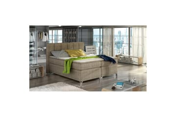 Kontinentalsäng utan ställbar säng Eltap Beige 160x200 DEL