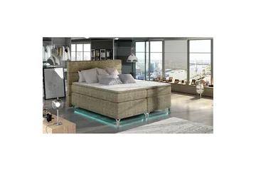 Kontinentalsäng utan ställbar säng Eltap Beige 160x200 DEL