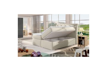 Kontinentalsäng utan ställbar säng Eltap Beige 160x200 - Møbler - Senger - Kontinentalsenger