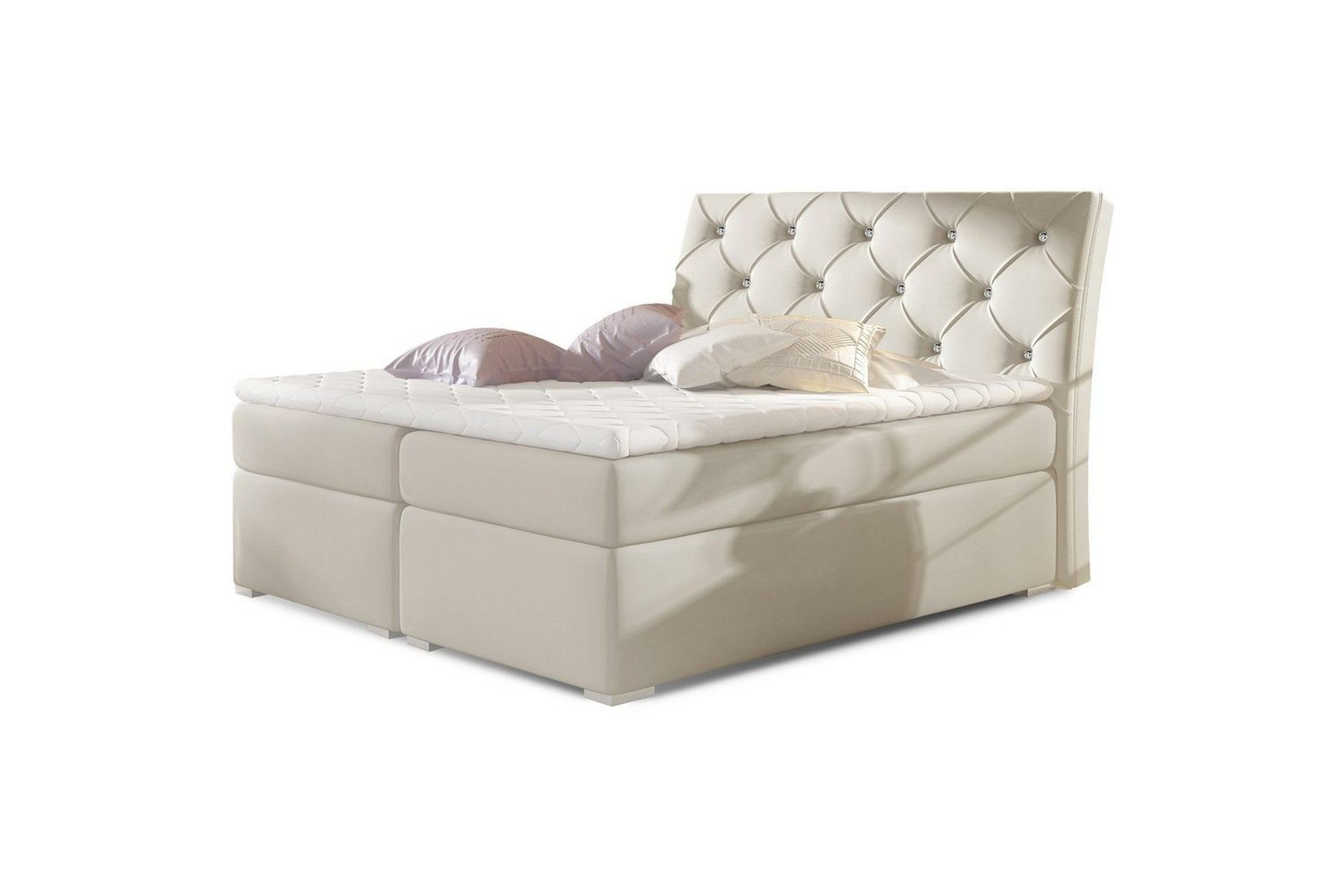 Kontinentalsäng utan ställbar säng Eltap Beige 160x200 -