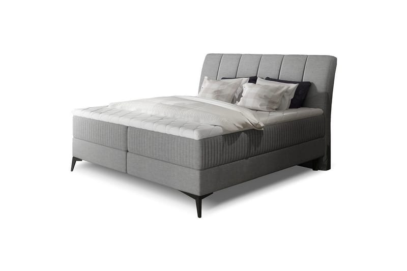 Kontinentalseng Eltap Aderito - 140x200 cm, Sawana 21, Sawana 21 Pasy 2, Grå - Møbler - Senger - Kontinentalsenger