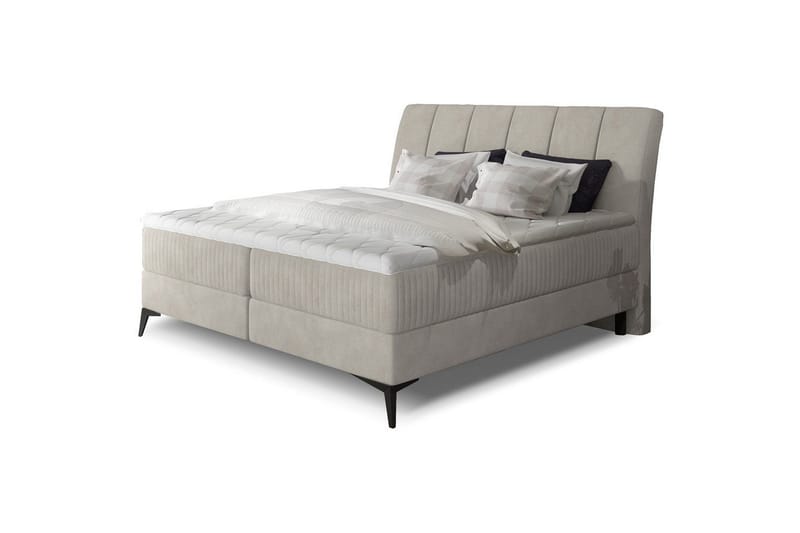 Kontinentalseng Eltap Aderito - 140x200 cm, Soro 83, Soro 83 Pasy 2, Hvit - Møbler - Senger - Kontinentalsenger