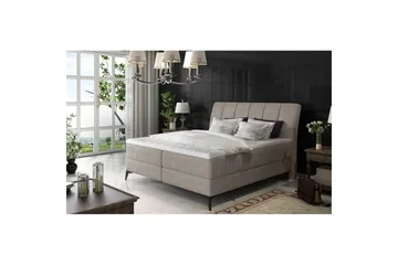 Kontinentalseng Eltap Aderito - 180x200 cm, Paros 02, Paros 02 Pasy 2, Beige - Møbler - Senger - Kontinentalsenger
