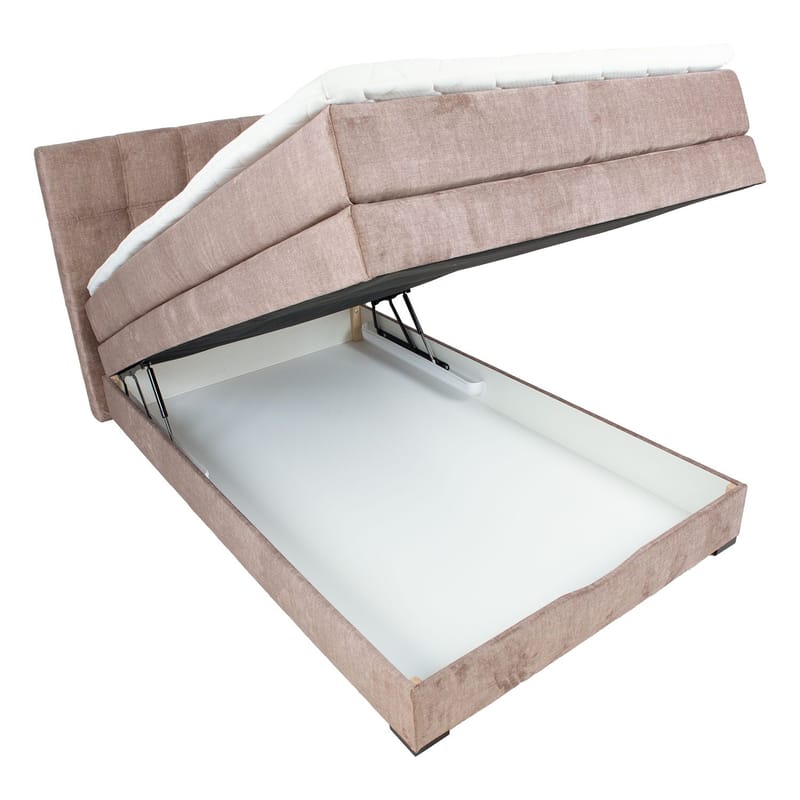 Kontinentalseng Holvik 120x200 cm - beige - Møbler - Senger - Enkeltsenger