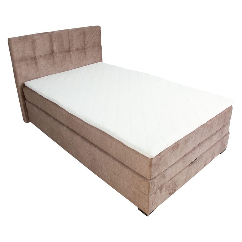 Kontinentalseng Holvik 120x200 cm - beige - Møbler - Senger - Enkeltsenger