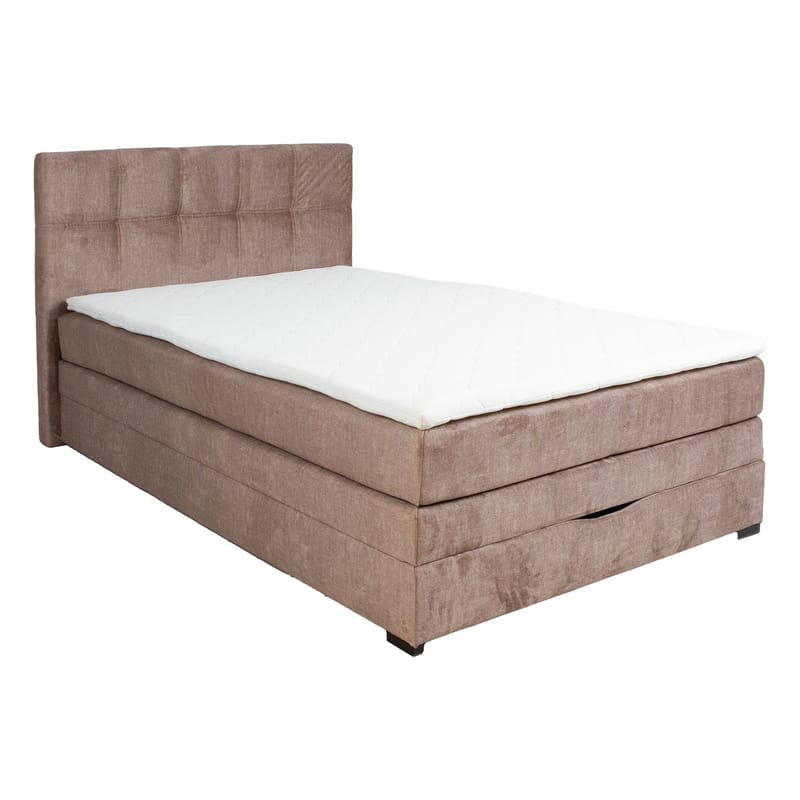 Kontinentalseng Holvik 120x200 cm - beige - Møbler - Senger - Enkeltsenger