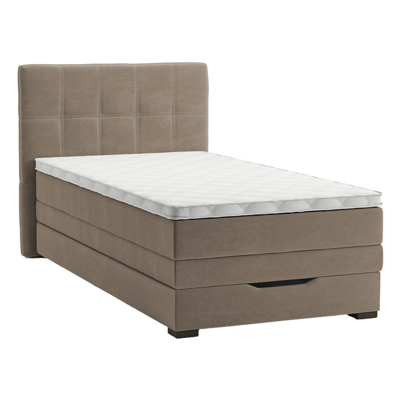 Kontinentalseng Holvik 90x200 cm, beige