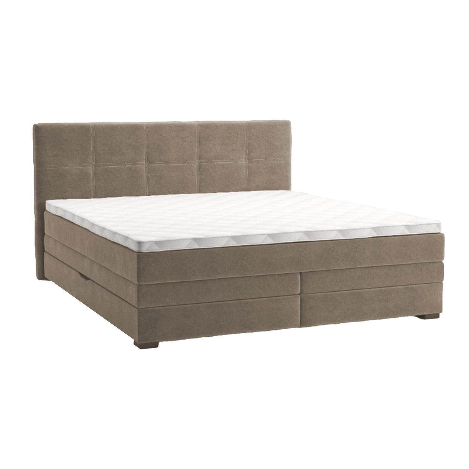 Kontinentalseng HOME4YOU Jeep 160x200 cm Beige - Beige