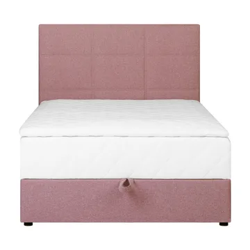 Kontinentalseng Kalen med madrass 120x200 cm - rosa - Møbler - Senger - Enkeltsenger