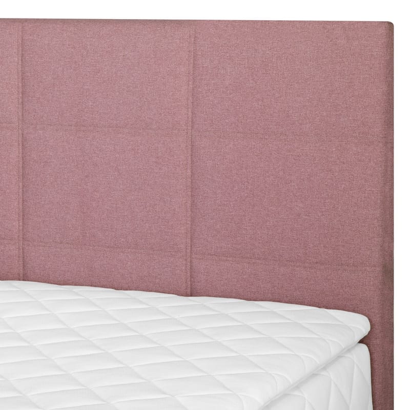 Kontinentalseng Kalen med madrass 120x200 cm - rosa - Møbler - Senger - Enkeltsenger