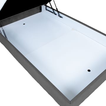 Kontinentalseng Kalen med madrass 140x200 cm - mørk grå - Møbler - Senger - Enkeltsenger