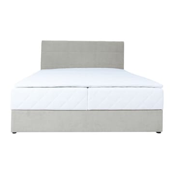 Kontinentalseng Kalen med madrass 160x200 cm - Mørk beige - Møbler - Senger - Kontinentalsenger