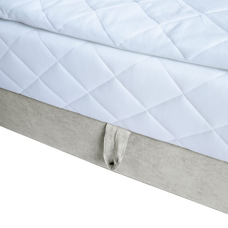 Kontinentalseng Kalen med madrass 160x200 cm - Mørk beige - Møbler - Senger - Kontinentalsenger