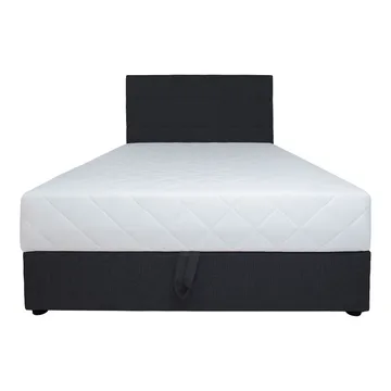 Kontinentalseng Kelvi Svart 140x200 cm - svart - Møbler - Senger - Kontinentalsenger