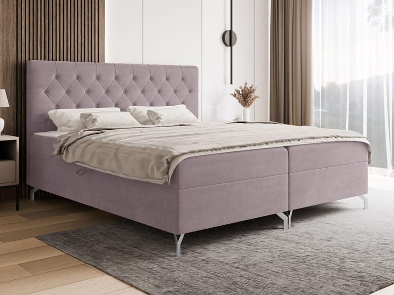 kontinentalseng Kontinentalseng GULIETTE + topper M Fresh 09 160x200 cm - Møbler - Senger - Enkeltsenger