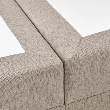 Kontinentalseng Major 120x200 cm - Taupe - Møbler - Senger - Enkeltsenger