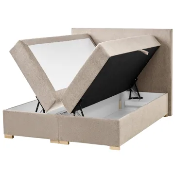 Kontinentalseng Major 120x200 cm - Taupe - Møbler - Senger - Enkeltsenger