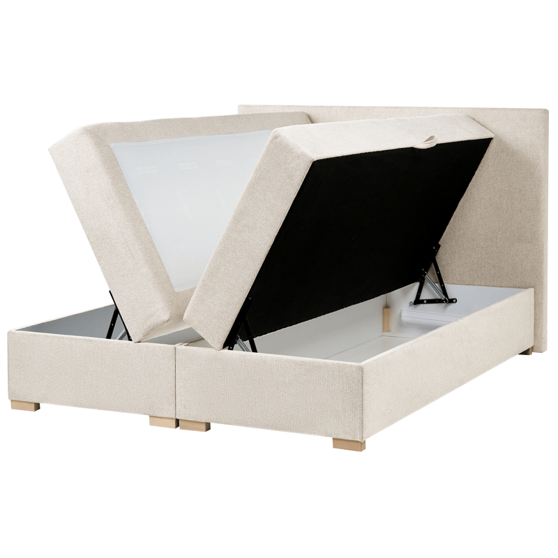 Kontinentalseng Major 140x200 cm - Lys beige - Møbler - Senger - Enkeltsenger